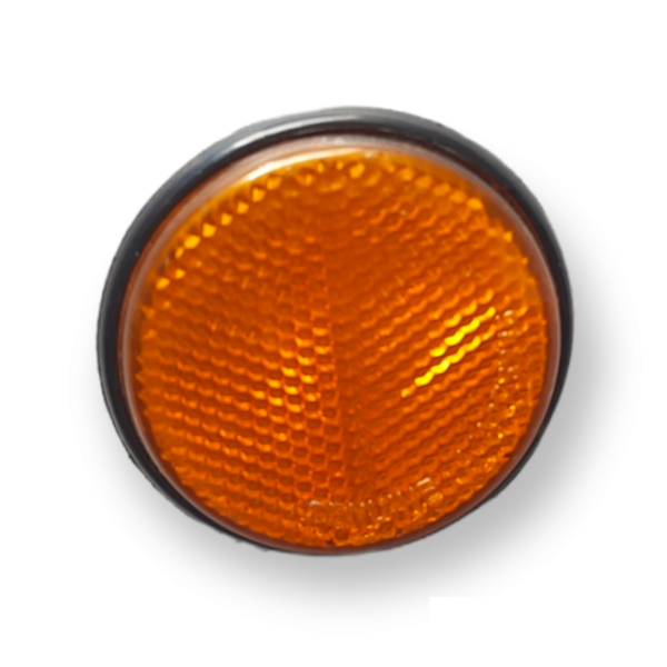 Round Reflector Orange Color