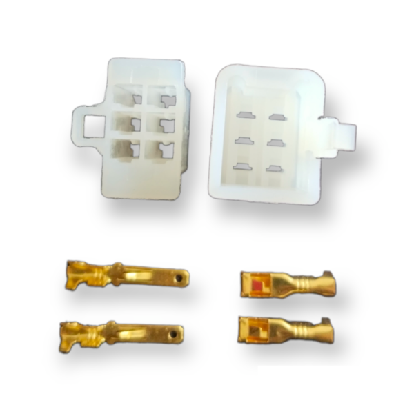Nylon 6 Pin Coupler Pack of 5