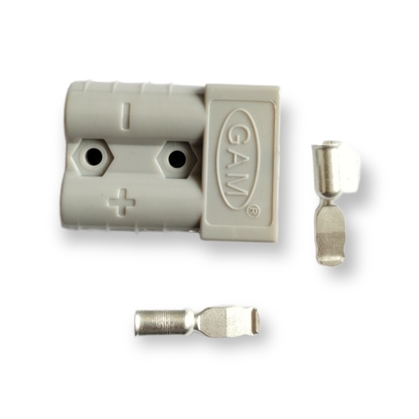 600V 50A Anderson Connectors - Grey